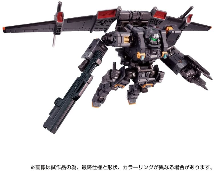 Takara Diaclone Reboot Gamma Versalter Airborn Unit Official Image  (7 of 9)